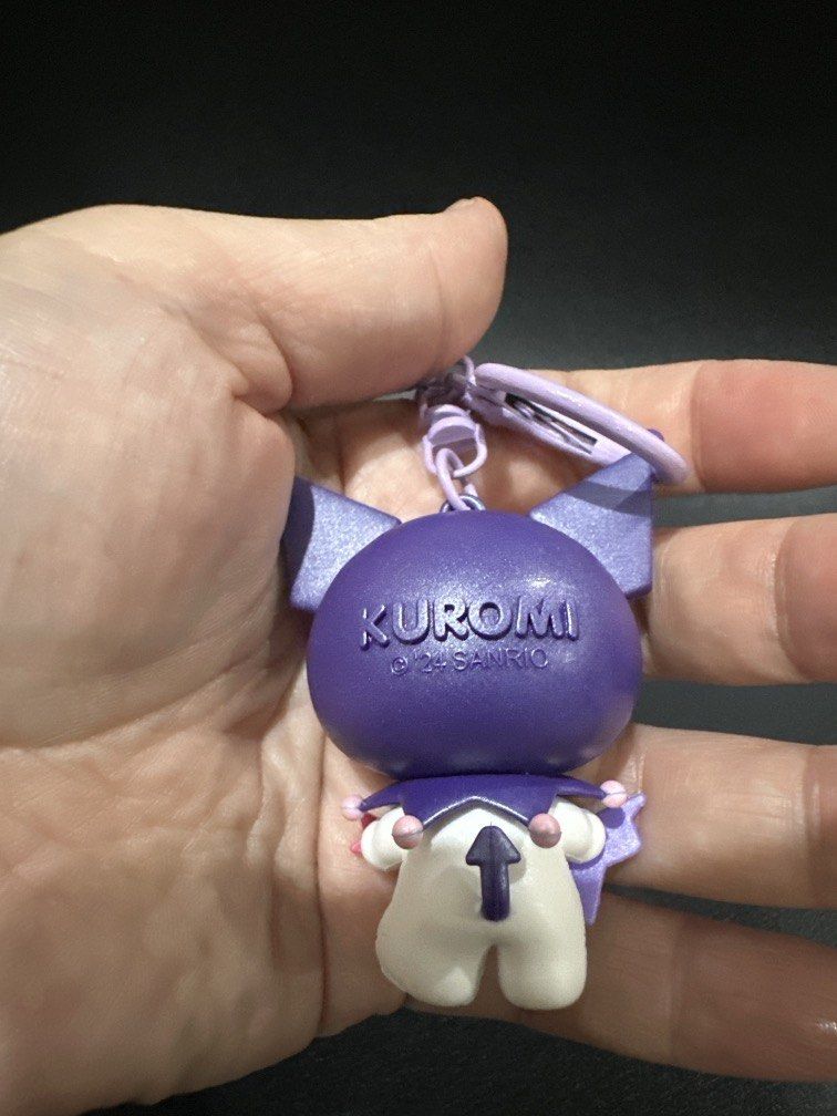 Kuromi keychain (Category: Character Goods) located in Manila. Submitted by krystalchewey_ (Listing ID 1459402936, Image 3). Description: Bnew Actual Photo Posted 399php.