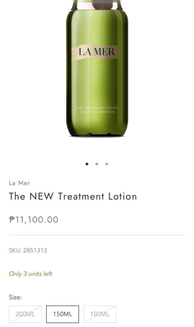 La Mer The Treatment Lotion 150ML (Category: Makeup) located in Pasay City. Submitted by fortellebeauty.mnl (Listing ID 1459388531, Image 2). Description: La Mer The Treatment Lotion 150ML SRP is 11K 😱 💯 GUARANTEED AUTHENTIC. ✅ Ready for shipping/pick up 📩 SEND ME A DM IG&FB Page: @fortellebeauty.mnl.