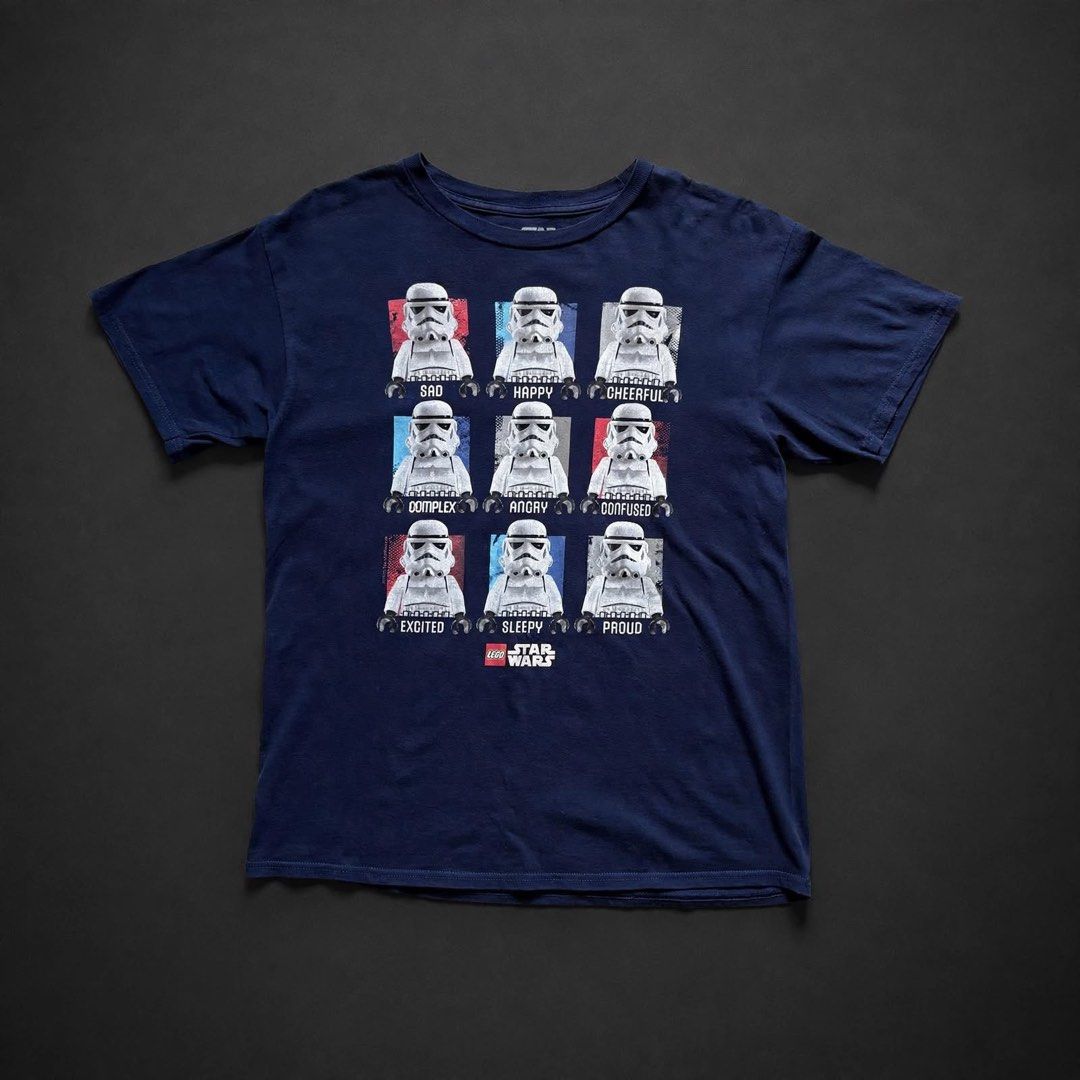 LEGO x STAR WARS GRAPHIC SHIRT (KIDS) (Category: Babies & Kids Fashion) located in Taguig. Submitted by clarrk95 (Listing ID 1459414061, Image 1). Description: Lego x Star Wars Graphic Shirt (Kids) Size: 2XL 18 (Tag) Length: 25inches Width: 19inches PRICE: ₱250 ONLY! ✅ very good condition ✅ add shipping fee ✅ ignoring LP inquiry Shipping: Lalamove | J&T | LBC Location: Taguig📍 Payment: Gcash | Bank | Cash FB: THRFT IG: thrft_25 DM for more detai