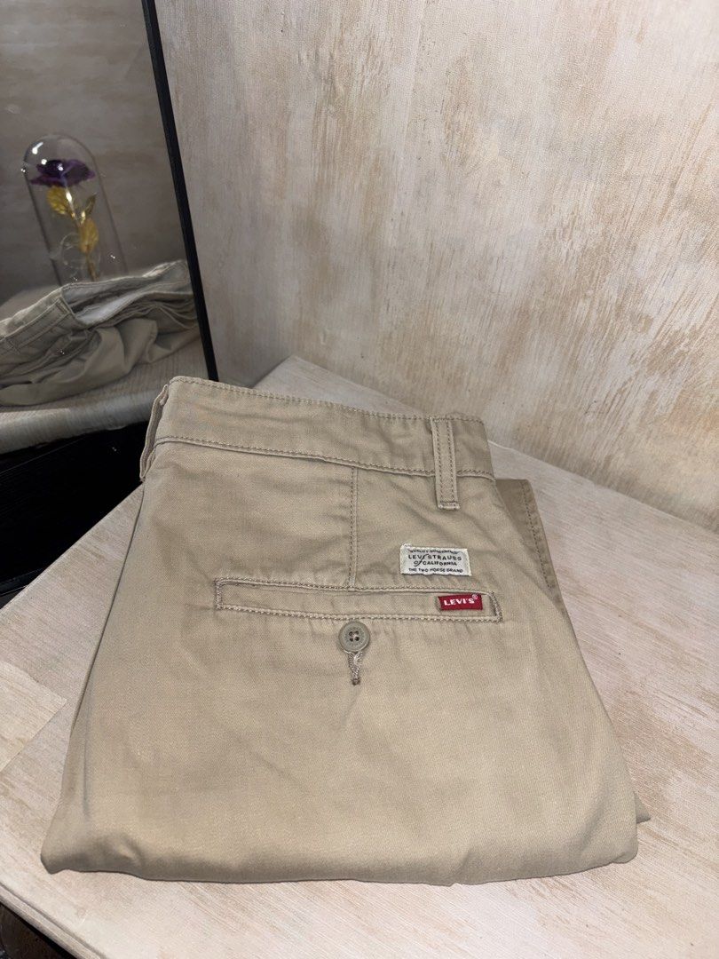LEVIS XX CHINO PANTS (Category: Chinos) located in Cabuyao City. Submitted by pormanation-thrift-store (Listing ID 1459299358, Image 2). Description: LEVIS XX CHINO PANTS Condition: EXCELLENT Color rate: 9/10 Size: 30 Dimes: 32”Wx38.5”L Issue: NONE‼️ Price: 1200.