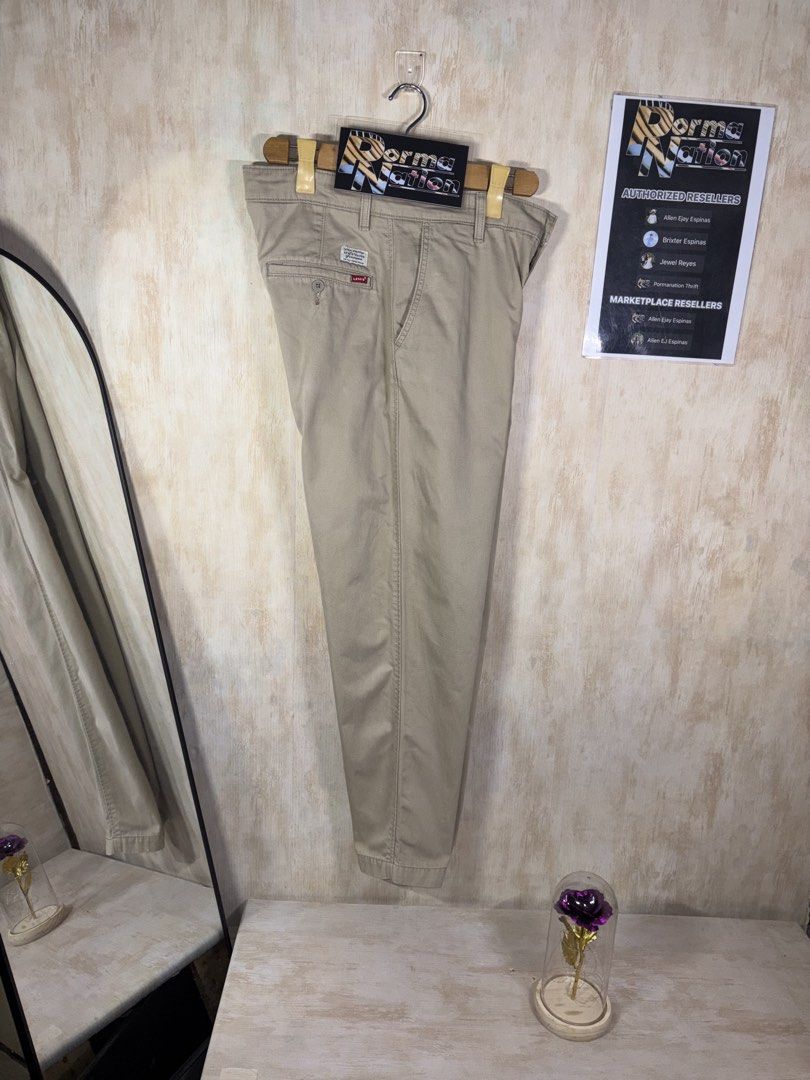 LEVIS XX CHINO PANTS (Category: Chinos) located in Cabuyao City. Submitted by pormanation-thrift-store (Listing ID 1459299358, Image 1). Description: LEVIS XX CHINO PANTS Condition: EXCELLENT Color rate: 9/10 Size: 30 Dimes: 32”Wx38.5”L Issue: NONE‼️ Price: 1200.