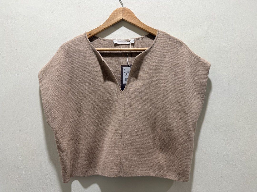 Love bonito knit top (Category: Blouses) located in Legazpi City. Submitted by thebagbragbyjojo (Listing ID 1459315766, Image 3). Description: Brand new w tag add 74 for sf.