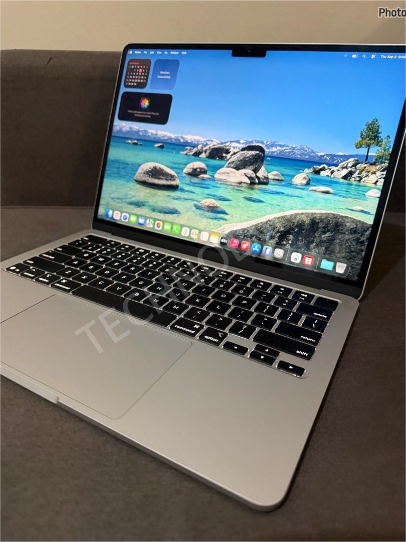 MacBook Air 2025 13inch - M4 Chip(Silver) (Category: Laptops & Notebooks) located in Pasig City. Submitted by technobytes (Listing ID 1459416826, Image 1). Description: • 10‑core CPU, 8‑core GPU, and 16‑core Neural Engine • 16GB unified memory • 256GB SSD storage • Tahoe macOS • MDM Bypassed • Liquid Retina Display • Backlit Magic Keyboard with TouchID • With only 148 cycle count | 93% battery health • No Hidden Issue • It comes with charger.
