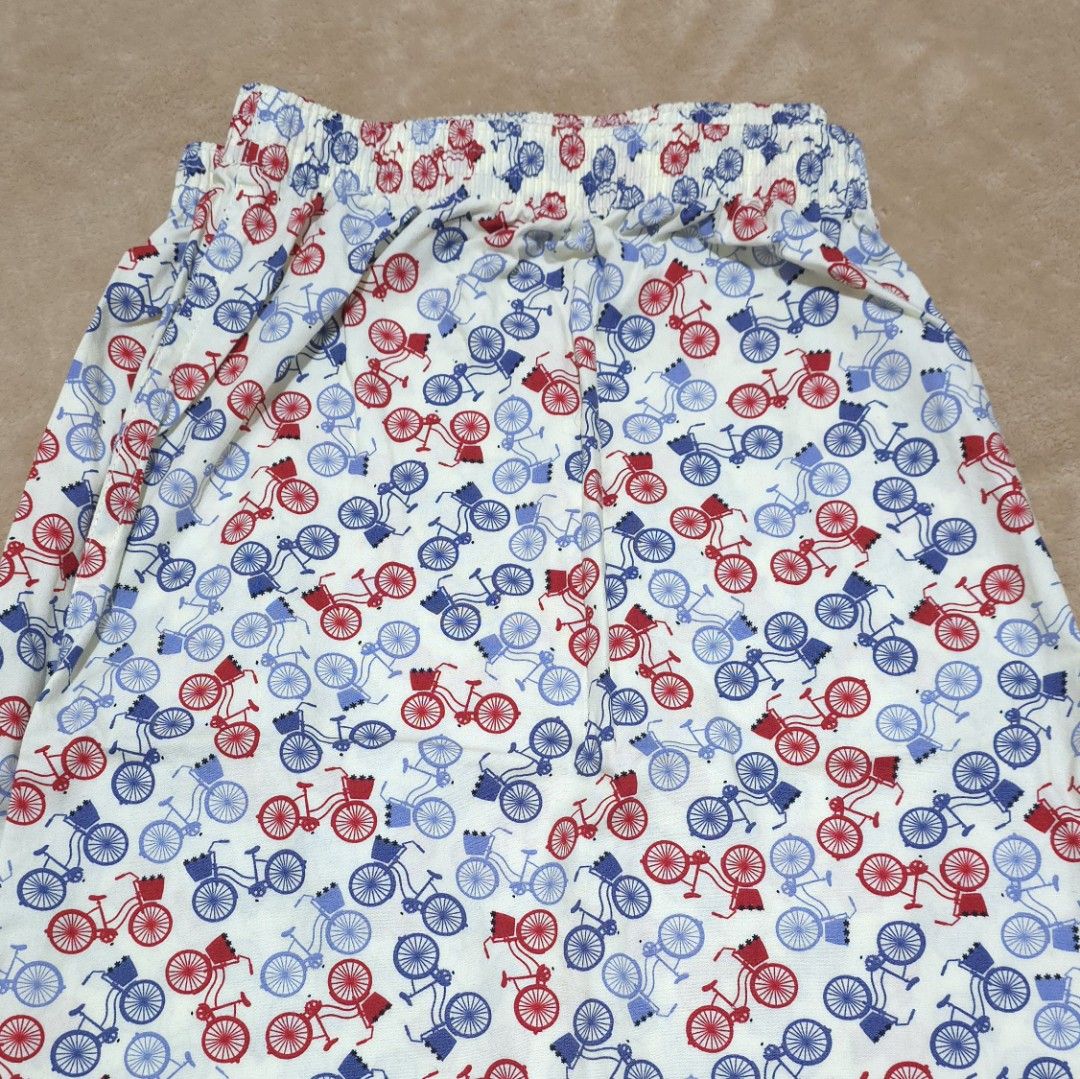 MAXWEAR Boxer Shorts 4X-Large Bicycle Print (Category: Sleep and Loungewear) located in Las Pinas. Submitted by monmonish (Listing ID 1459355401, Image 3). Description: - Brand: MAXWEAR - Size: 4X-Large - Design: Fun all-over bicycle print in red and blue - Features: Elastic waistband for a relaxed fit - Perfect for: Lounging and a good night's sleep - Material: Soft fabric Never been used, but washed once *Actual color may vary due to lighting.