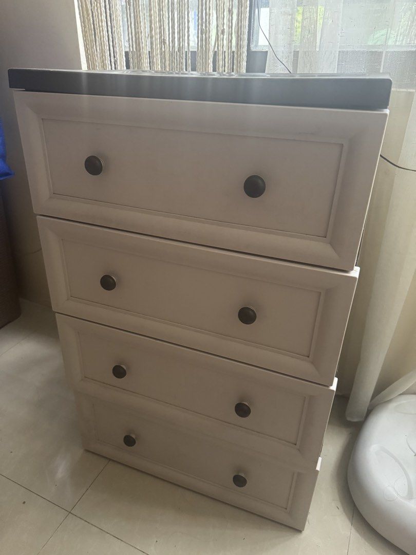 Megabox 4-Layers Drawer/Cabinet (Category: Shelves, Cabinets & Racks) located in Lipa City. Submitted by izziabanana (Listing ID 1459319335, Image 1). Description: 📌 Original Price: ₱2995 (Orange App) 📌 Lightly Used w Minimal Scratches 📌 RFS: Moving out 📌 MOP: Gcash/BPI 📌 Location: Lipa, Batangas 📌 PM for more details.