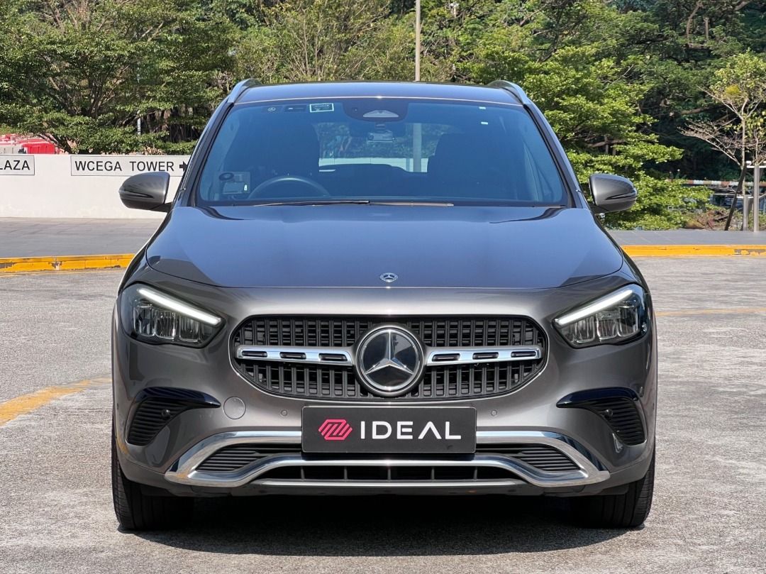 Mercedes-Benz GLA-Class Mild Hybrid GLA180 Progressive (A) (Category: Used Cars) located in Singapore. Submitted by idealauto (Listing ID 1459438478, Image 2). Description: Features 1.4l 4 cylinder inline turbocharged engine, 128bhp, 7g-DCT transmission, paddle shifters, hill start assist, keyless-go, blind spot monitor. Accessories 10.25" MBUX, keyless start/stop, Apple CarPlay/Android Auto, electric tailgate, ambient lighting, wireless charging