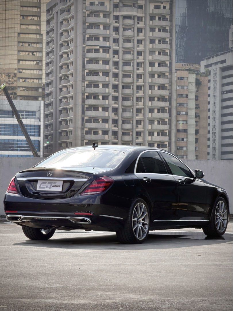 Mercedes-Benz S450L (A) (Category: Used Cars) located in Pasig City. Submitted by gtautoph (Listing ID 1459319220, Image 3). Description: ⬛️🟥🟨 FOR SALE 🟨🟥⬛️ 2018 MercedesBenz S450 LWB 3.0-Liter V6 Twin Turbocharged Petrol Engine 23k Kilometers ONLY Local unit 20” AMG Wheels 367 Horsepower 9G-TRONIC Automatic Transmission Long Wheelbase W222 S-Class Premium Leather Interior Luxury Executive Sedan Push Start Keyless Entry Power Seats (including