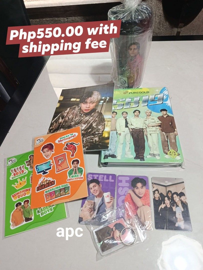 Merch of Sb19 (Category: Fan Merchandise) located in Jose Panganiban. Submitted by angelupedirclutario0783 (Listing ID 1459332953, Image 1). Description: .