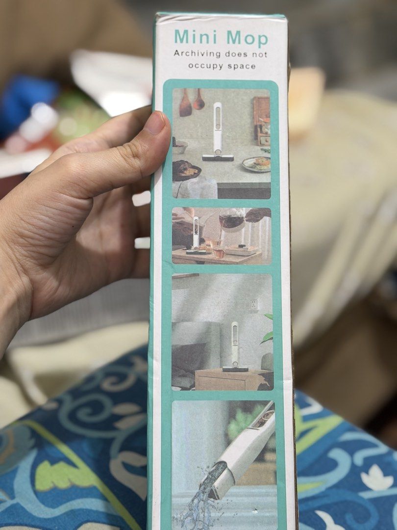 Mini Mop - Archiving does not occupy space (Category: Cleaning Tools & Supplies) located in Paranaque City. Submitted by anam18 (Listing ID 1459441735, Image 3). Description: - Super compact mini mop - Great for small spaces - Space-saving design - Easy to store - Perfect for quick cleanups Mop bdo Avail 4pcs.