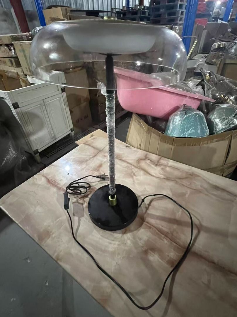 Modern Mushroom-Style Table Lamp (sale) (Category: Lighting) located in Paranaque City. Submitted by pilipinashop (Listing ID 1459381820, Image 1). Description: brand new sale no box last stock The item pictured is a modern mushroom-style table lamp, heavily inspired by luxury mid-century and contemporary Italian designs like the premium Oluce Dora Table Lamp. location: parañaque city pwede po delivery thru lalamove within metro manila, c/o buyer