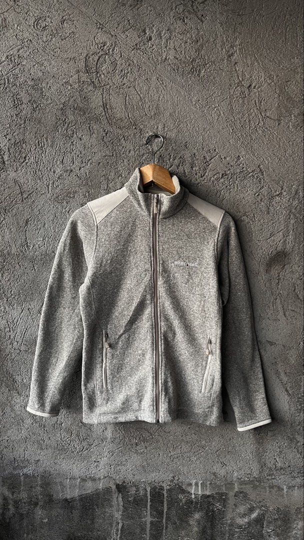 Montbell Fleece Jacket Grey Size M (Category: Coats, Jackets and Outerwear) located in Cabuyao City. Submitted by bulandos (Listing ID 1459382935, Image 1). Description: - Montbell Fleece Jacket - Color: Grey - Size: Medium (M) - Features: Full zip front, zippered hand pockets - Durability: Reinforced shoulder and elbow patches - Origin: Made in Vietnam - Versatile: Ideal for layering or wearing on its own.