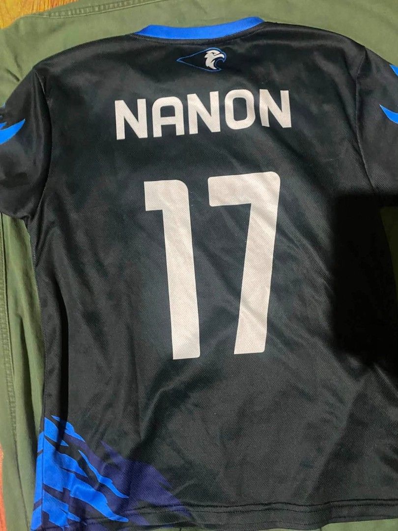 Nanon jersey, Shadow eagle, no.17 (Category: Shirts) located in Manila. Submitted by xaiblfan (Listing ID 1459395201, Image 2). Description: no issue or stain, bangong bago isang beses lang nagamit..