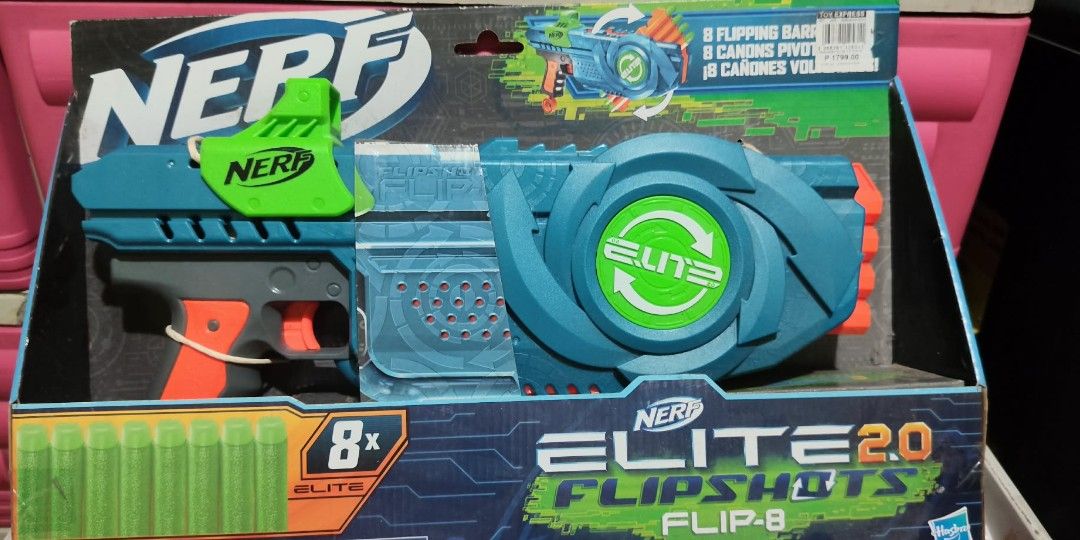 Nerf gun Elite 2.0 Flipshots Flip-8 Blaster (Category: Action & Battle Toys) located in Valenzuela. Submitted by altheaphia.alca_921 (Listing ID 1459463920, Image 1). Description: Nerf Elite 2.0 Flipshots Flip-8 Blaster 1,799 srp Good condition Rfs: Declutter.