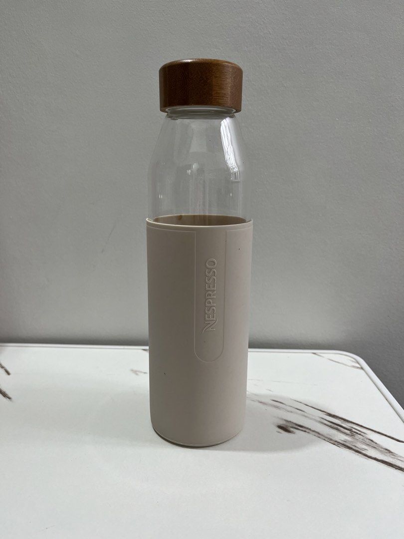 Nespresso Glass Water Bottle (Category: Water Bottles & Tumblers) located in Bacacay. Submitted by aiksgoods (Listing ID 1459349898, Image 1). Description: .