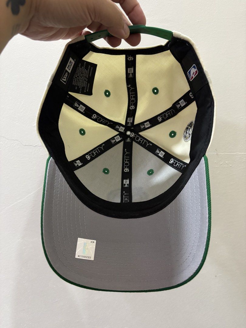 New Era Boston Celtics bi-color cap (Category: Caps & Hats) located in Batangas. Submitted by crocskid23 (Listing ID 1459329087, Image 3). Description: For sale like new Authentic New Era Boston Celtics cap What you see is what you get 1000 slightly nego 📍Batangas City location 💰MOP: Bank transfer / Can do COD via LBC 📦 Shipping: JnT / LBC (c/o buyer) 🤝🏼Meet ups: in Ayala Mkt / Cubao on Mondays / Tuesdays only.