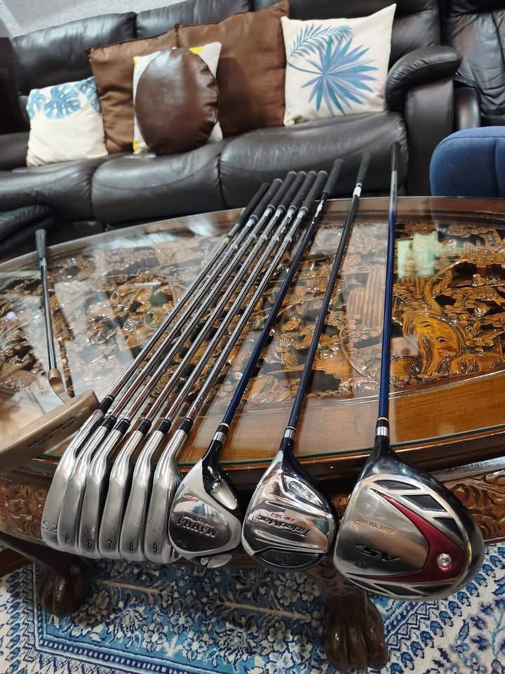 Nexgen Golf Set (Category: Golf) located in Paranaque City. Submitted by chips24 (Listing ID 1459329450, Image 2). Description: For Sale Golf Set °Nexgen NS Pro steel shaft irons °Mactec woods °As2 Driver ° Bag included for only 8.7k pick up Bf Paranaque free shipping within MM..