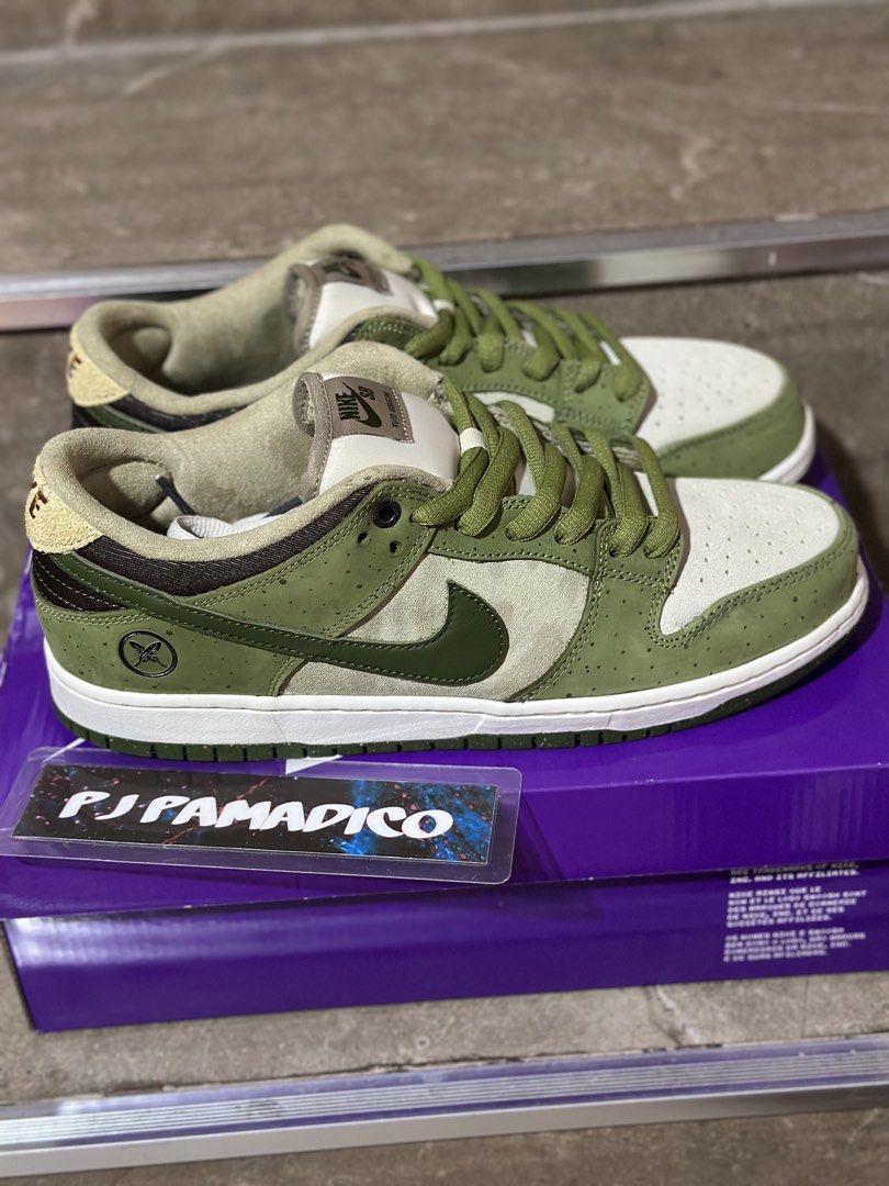 Nike SB Dunk (Category: Sneakers) located in Taguig. Submitted by pjpamadico (Listing ID 1459313326, Image 1). Description: FOR SALE BRAND NEW Nike SB Dunk ‘Matcha’ Size: 10.5us - ₱10,800 Meetup: BGC Taguig Deliver: Lalamove / LBC.