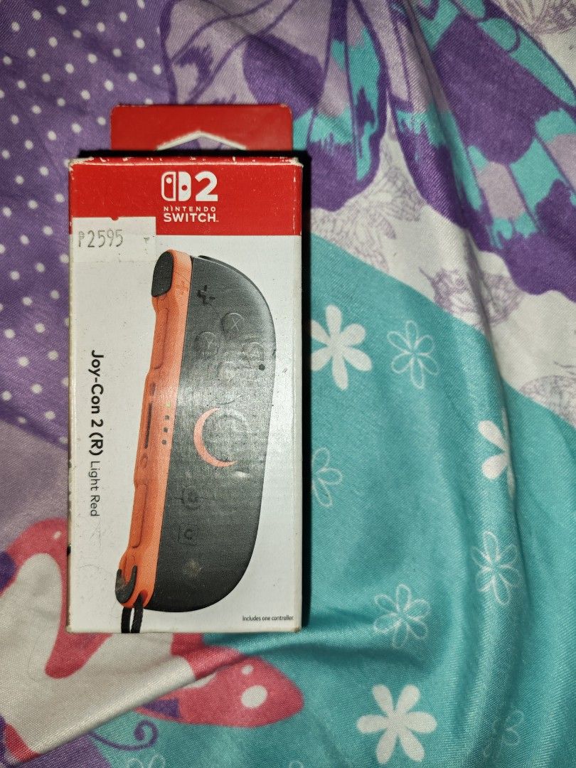Nintendo Switch 2 Joycon (Category: Controllers) located in Paranaque City. Submitted by 3098903 (Listing ID 1459362131, Image 1). Description: Nintendo Switch 2 Right Joycon MOP: GCash or Maribank MOD: LBC, Lalamove, J&T RFS: Extra joycon and need cash ASAP Can nego price. .