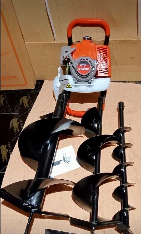 Nitto Earth Auger 63cc (Category: Construction Tools & Equipment) located in Manila. Submitted by jzxpowertools (Listing ID 1459488454, Image 1). Description: ❤️ORDER NOW❤️ ☑️➡LEGIT SELLER ☑️💯%BRANDNEW PRODUCTS ☑️GOOD QUALITY AND CONDITION ☑️DURABLE ☑️HEAVY DUTY POWERTOOLS ☑️TESTED AND PROVEN ☑️FREE DELIVERY ☑️CASH ON DELIVERY/CASH ON PICK-UP VIA LBC ☑️WITH WARRANTY SERVICE 📩MESSAGE ME DIRECTLY FOR MORE DETAILS☺.