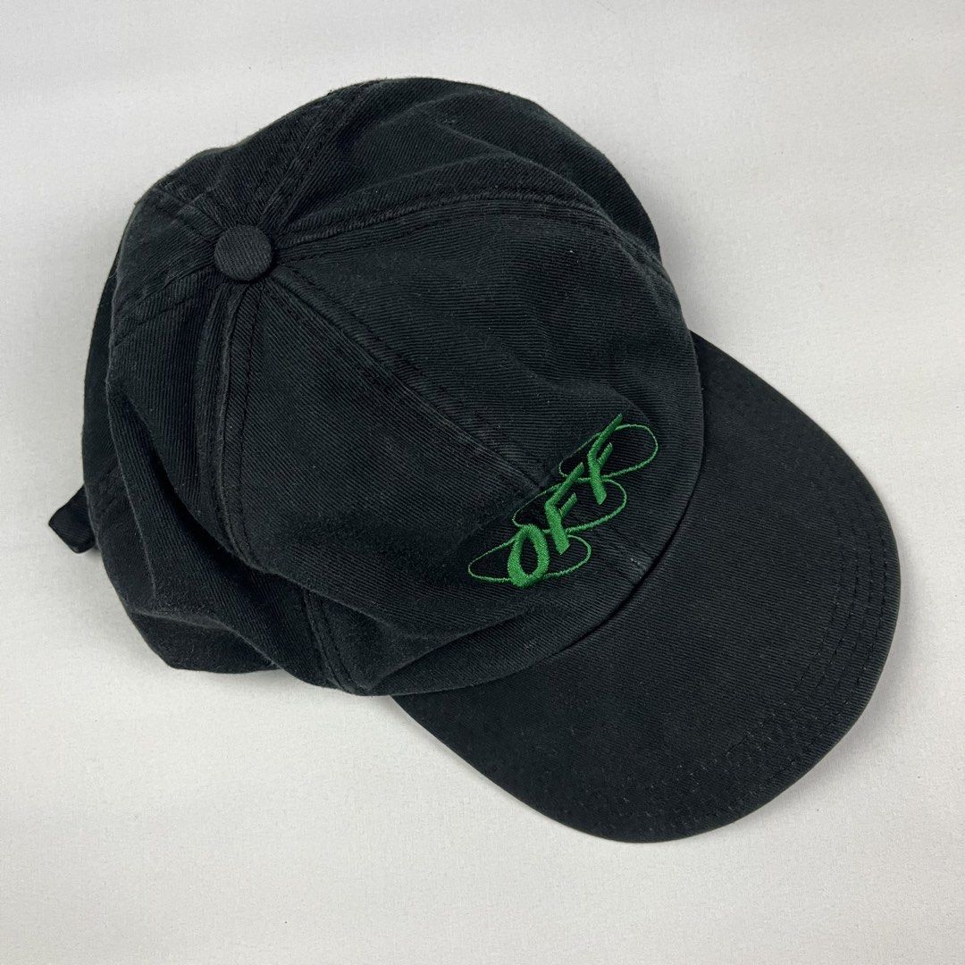 Off-White Circle Off 6 Panel Cap (Category: Caps & Hats) located in Puerto Princesa. Submitted by paradise5300 (Listing ID 1459303624, Image 2). Description: Off-White Circle Off 6 Panel Cap Tagged Size: One Size Fits All Dimensions Inches length: — Inches width: — Condition: Very good Color rate: 8.8 Flaws: signs of usage 1,799 shipping fee is not yet included. .