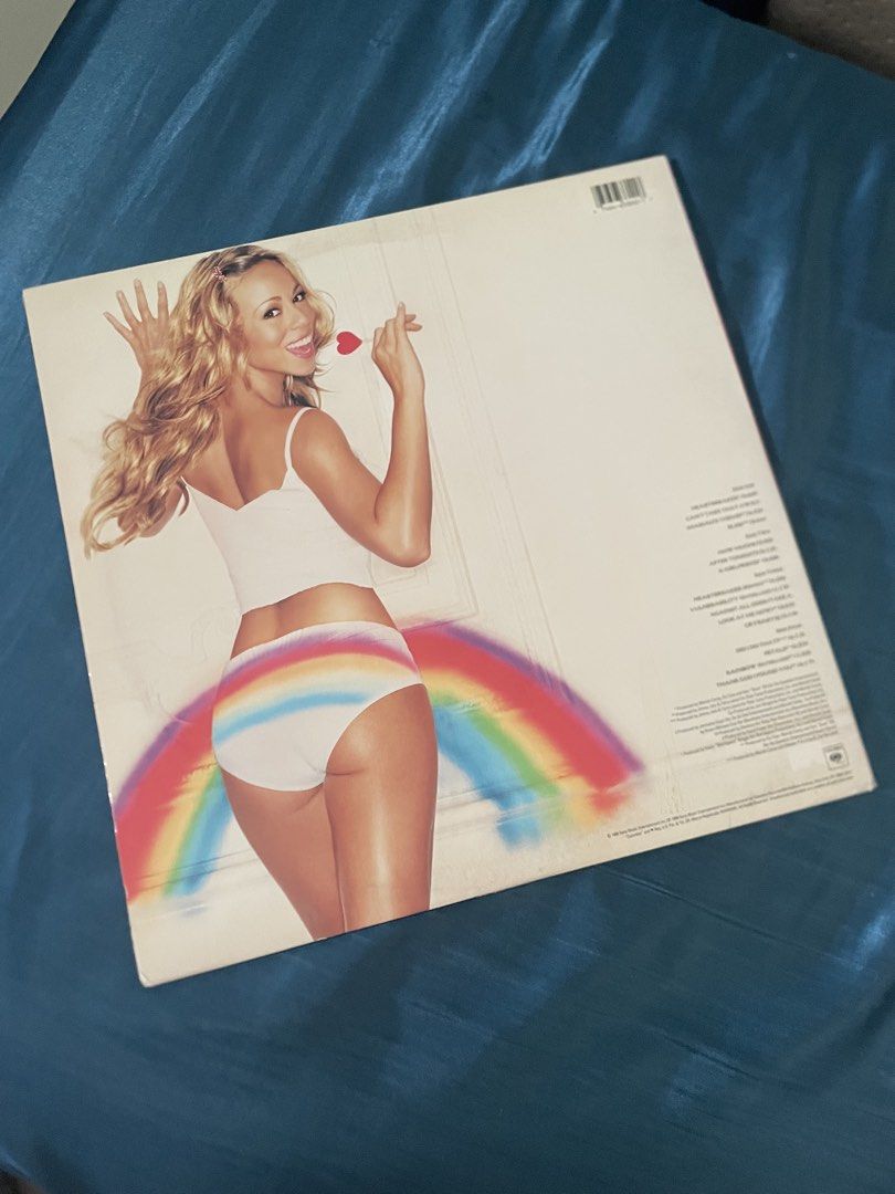 OG MARIAH CAREY RAINBOW (US 2 LP 1999) (Category: Vinyls) located in Quezon City. Submitted by robertsonx97 (Listing ID 1459404501, Image 2). Description: Mariah Carey - Rainbow (US 2LP - 1999 OG pressing) Record: VG+ (tested no skips, cleaned) Sleeve: VG++ (Gatefold) P5000 (negotiable) Pick up here at Holy Spirit QC Add SF outside NCR RFS: Need medical funds Message me for more details.