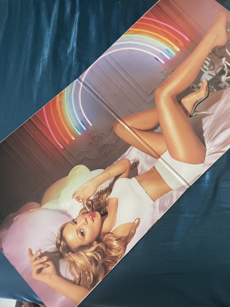 OG MARIAH CAREY RAINBOW (US 2 LP 1999) (Category: Vinyls) located in Quezon City. Submitted by robertsonx97 (Listing ID 1459404501, Image 3). Description: Mariah Carey - Rainbow (US 2LP - 1999 OG pressing) Record: VG+ (tested no skips, cleaned) Sleeve: VG++ (Gatefold) P5000 (negotiable) Pick up here at Holy Spirit QC Add SF outside NCR RFS: Need medical funds Message me for more details.