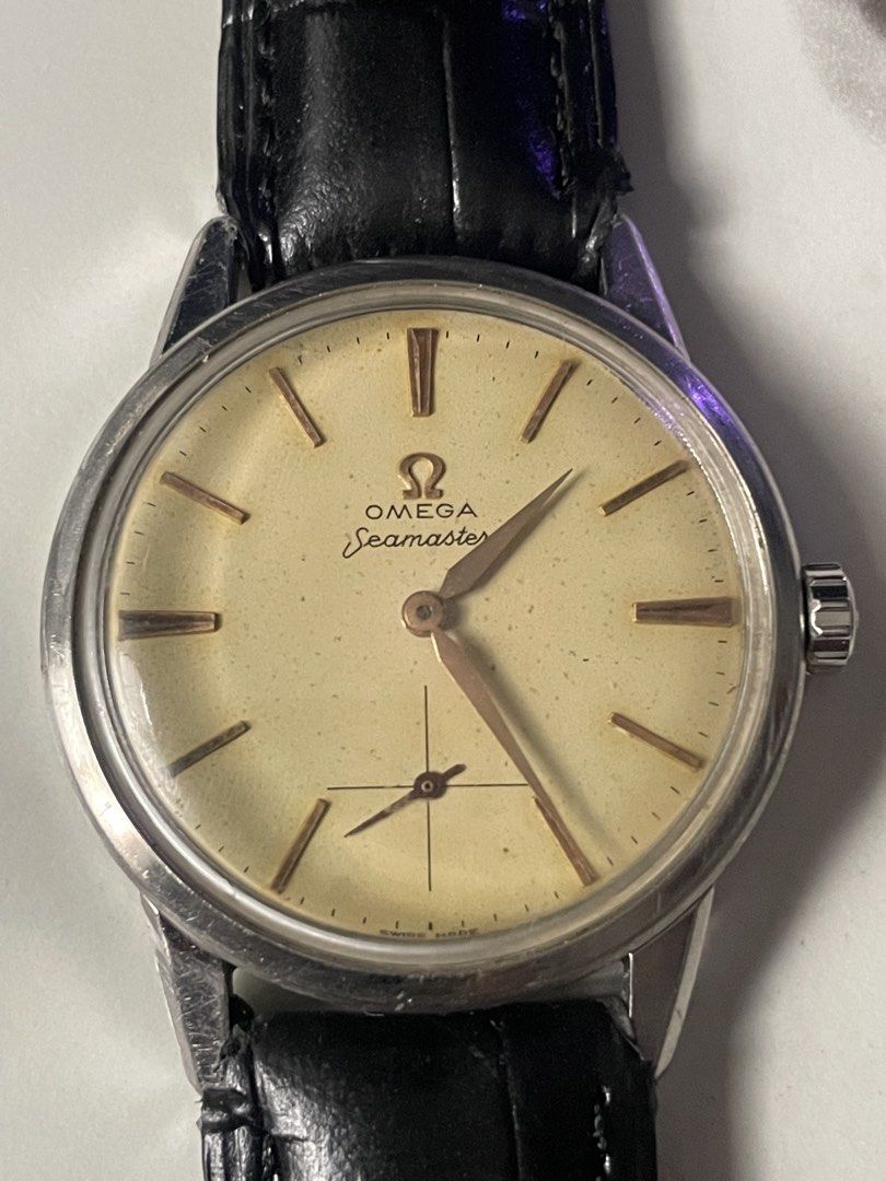 Omega Seamaster (Category: Men's Watches) located in Taguig. Submitted by j_watches007 (Listing ID 1380324238, Image 2). Description: Authentic Secondhand ⌚ Vintage Used Watch Omega Seamaster Swiss Made 268 34.8mm Replacement Strap Buckle ' Watch Only ' DISCLAIMER: IT'S OLD WATCHES EXPECT OF SOME SCRATCHES/SIGNS OF USAGE & PLEASE MANAGE YOUR EXPECTATIONS. THANKYOU. PS' IF CAN'T RPLY. KINDLY DIRECTLY PM ME IN BLUE APP. WITH SAME NAME. THANK YOU..