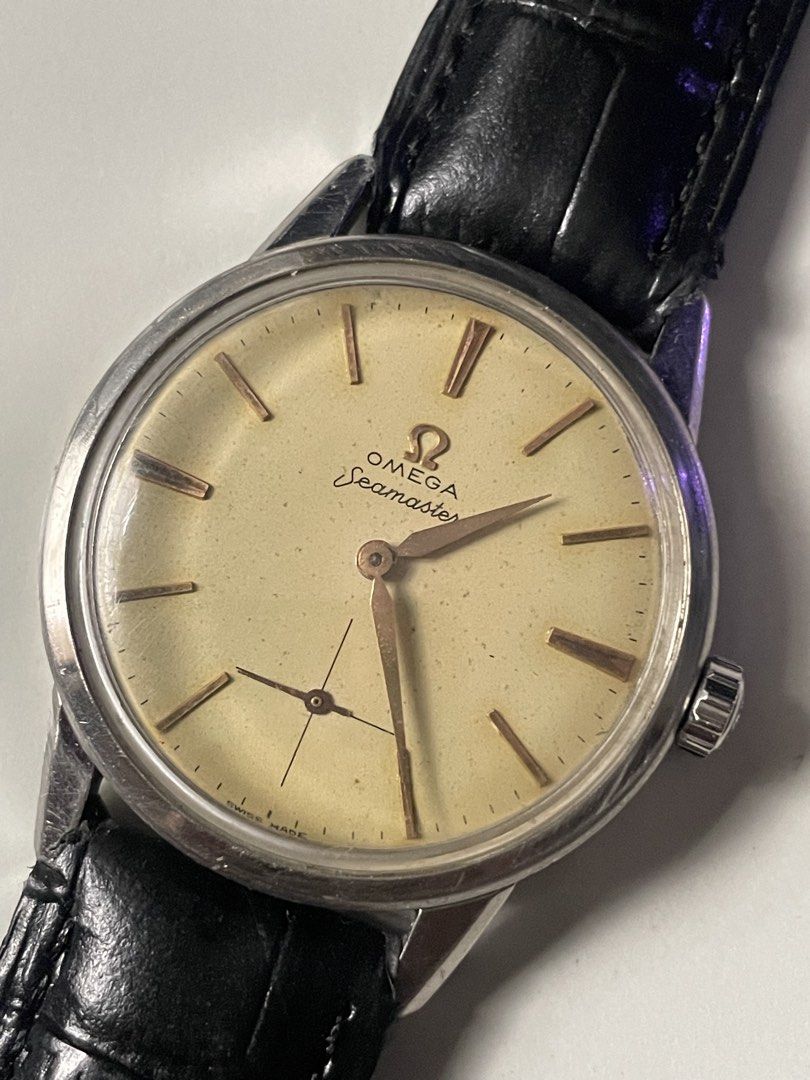 Omega Seamaster (Category: Men's Watches) located in Taguig. Submitted by j_watches007 (Listing ID 1380324238, Image 3). Description: Authentic Secondhand ⌚ Vintage Used Watch Omega Seamaster Swiss Made 268 34.8mm Replacement Strap Buckle ' Watch Only ' DISCLAIMER: IT'S OLD WATCHES EXPECT OF SOME SCRATCHES/SIGNS OF USAGE & PLEASE MANAGE YOUR EXPECTATIONS. THANKYOU. PS' IF CAN'T RPLY. KINDLY DIRECTLY PM ME IN BLUE APP. WITH SAME NAME. THANK YOU..