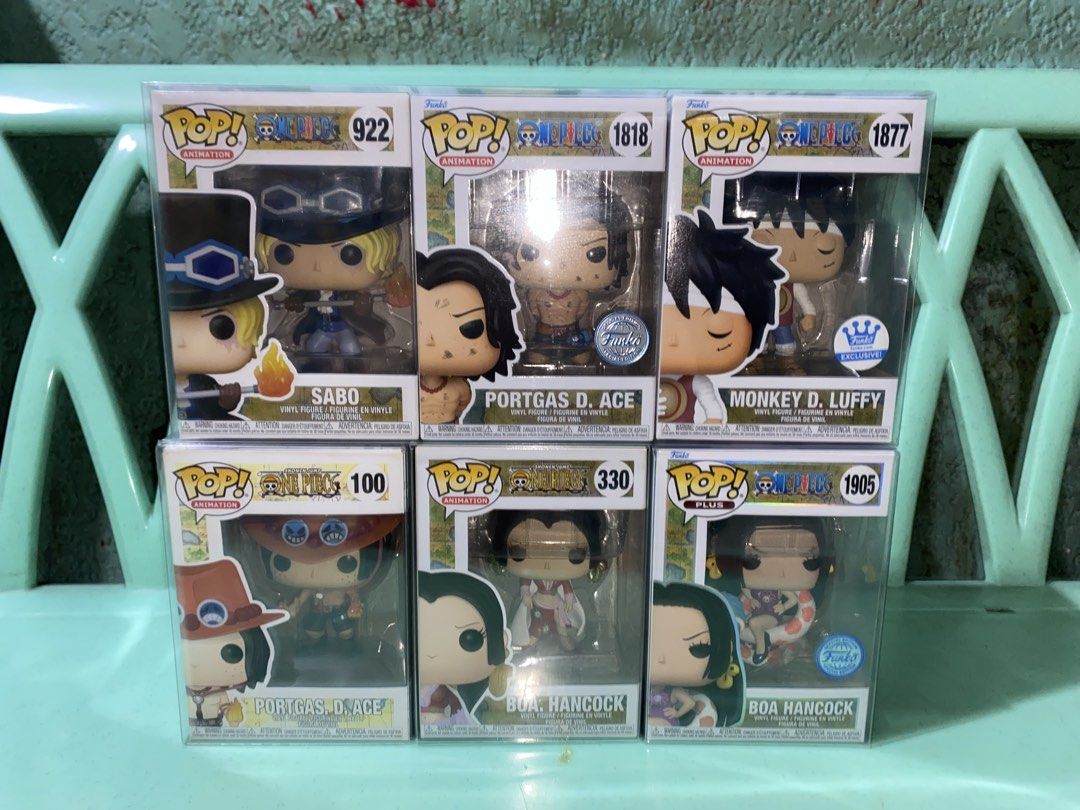 One Piece Decluttering (Category: Designer & Blind Box Toys) located in Quezon City. Submitted by dreimango (Listing ID 1459375753, Image 3). Description: Letting go of these pieces. Take all only 🙏 PM me your best price. Hopefully we can meet somewhere na win-win for both of us. (Pass muna sa ultra-lowballers 😅) All MISB except IK & Luffy’s Archive (Usopp). Funko’s are NOOB with protectors. ✅ Meet-up / Pick-up: Cubao, QC PM for your offer. 📩 