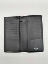 ORIGINAL Louis Vuitton Brazza Wallet – Monogram Eclipse (Category: Luxury Bags & Wallets) located in Caloocan City. Submitted by epicfalcon.e5a84c (Listing ID 1459340167, Image 1). Description: - Authentic Louis Vuitton Monogram Long Wallet - Made in France - Iconic Monogram pattern - Ample card slots for organization - Secure zippered compartment for coins.