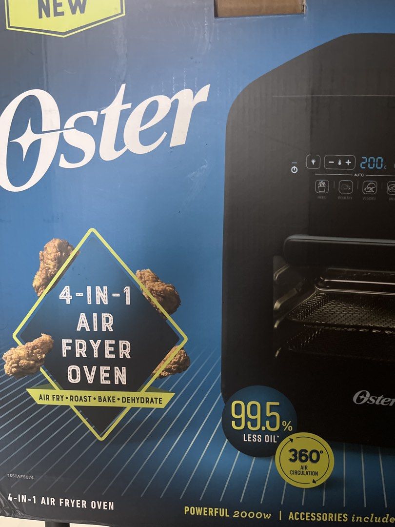 Oster Airfryer Oven (Category: Ovens & Toasters) located in Quezon City. Submitted by ilovesooshi (Listing ID 1459332910, Image 3). Description: For parts. Includes unit and box only. SF shouldered by the buyer RFS: No longer functional. Haven’t tried repairing it but buyer can at their own expense.