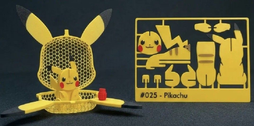 Pikachu 3D Model Kit - Build Your Own Pokemon (Category: Figurines & Statues) located in Quezon City. Submitted by laniestore (Listing ID 1459296985, Image 1). Description: - Assemble your own 3D Pikachu figure! - Includes all pieces for a cute Pokemon model. - Great for display or a fun building project. - Easy to assemble, looks just like the picture. - Perfect gift for any Pokemon fan..