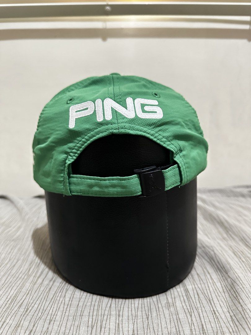 PING G30 Golf Cap Hat Green (Category: Caps & Hats) located in Bacoor. Submitted by realbacktrack (Listing ID 1459293237, Image 3). Description: - Green PING G30 golf cap - White embroidered PING logo on front and back - G30 detail on the side - Adjustable strap for a custom fit - Ideal for sunny days on the golf course.