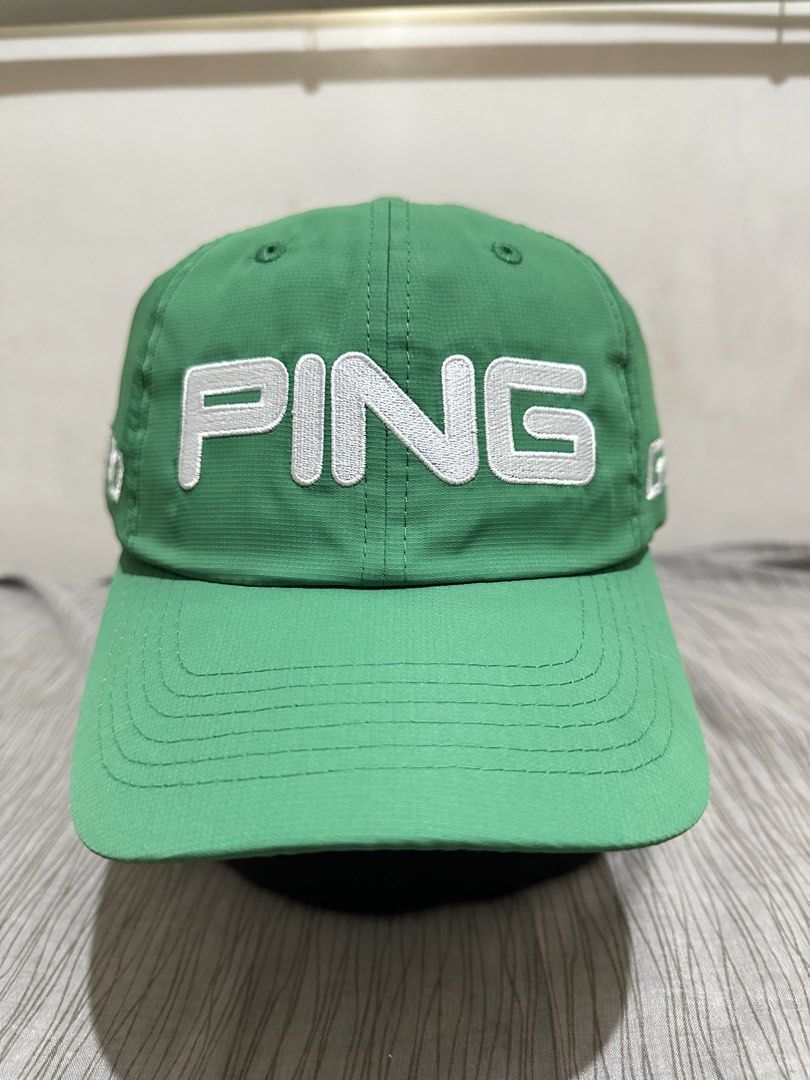 PING G30 Golf Cap Hat Green (Category: Caps & Hats) located in Bacoor. Submitted by realbacktrack (Listing ID 1459293237, Image 1). Description: - Green PING G30 golf cap - White embroidered PING logo on front and back - G30 detail on the side - Adjustable strap for a custom fit - Ideal for sunny days on the golf course.