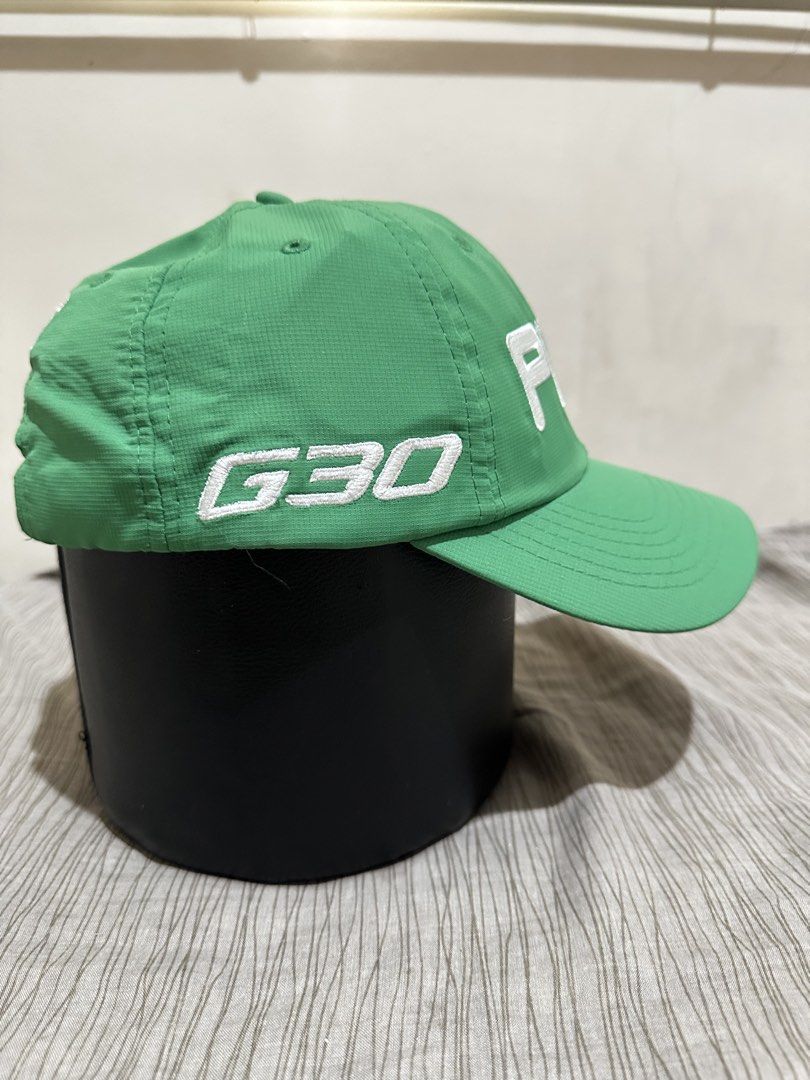 PING G30 Golf Cap Hat Green (Category: Caps & Hats) located in Bacoor. Submitted by realbacktrack (Listing ID 1459293237, Image 2). Description: - Green PING G30 golf cap - White embroidered PING logo on front and back - G30 detail on the side - Adjustable strap for a custom fit - Ideal for sunny days on the golf course.