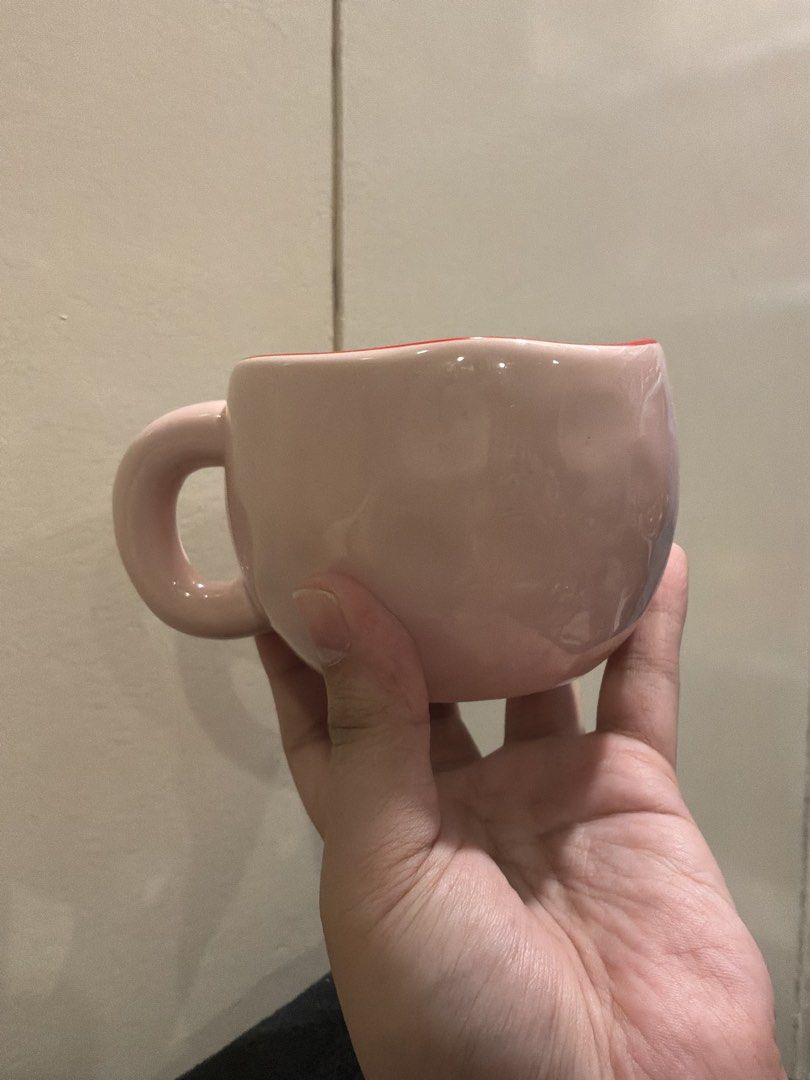 Pink Ceramic Mug (Category: Coffee Machines & Makers) located in Marikina City. Submitted by glimmr.ph (Listing ID 1459465662, Image 1). Description: No chips or crazings.