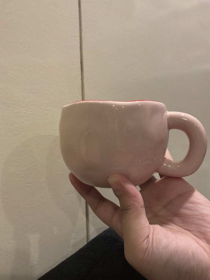 Pink Ceramic Mug (Category: Coffee Machines & Makers) located in Marikina City. Submitted by glimmr.ph (Listing ID 1459465662, Image 2). Description: No chips or crazings.