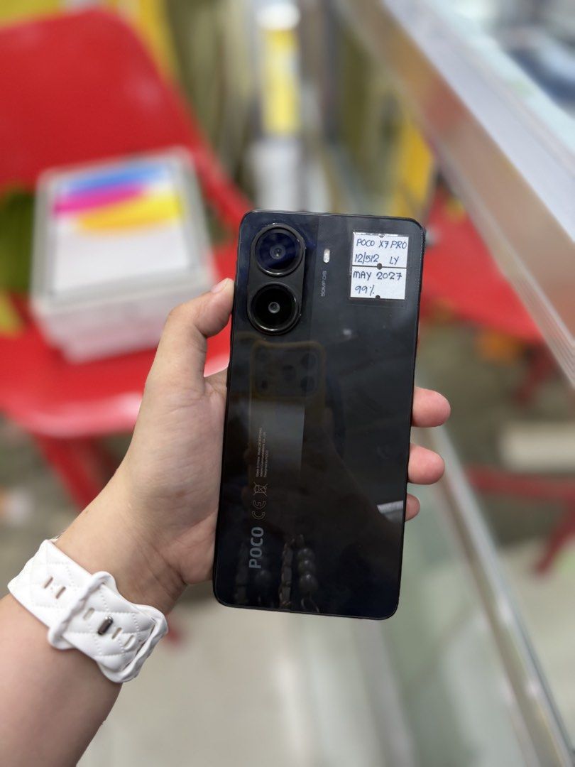 Poco x7 Pro 12/512GB oPenline no issues Global unit only (Category: Other Gadgets) located in San Juan City. Submitted by najihahtelecomshop2018 (Listing ID 1459291630, Image 2). Description: Legit Store | Original unit FOR SALE | TRADE / SWAP ▫️INSTALLMENT thru: 🔸Credit Card (straight / installment) 🔸Ggives / Gcredit + 6% interest 🔸Spay Later + 6% interest (RFS: Buy and Sell any kinds of Gadgets) Description: Poco X7 Pro 12/512GB Openline ( A
