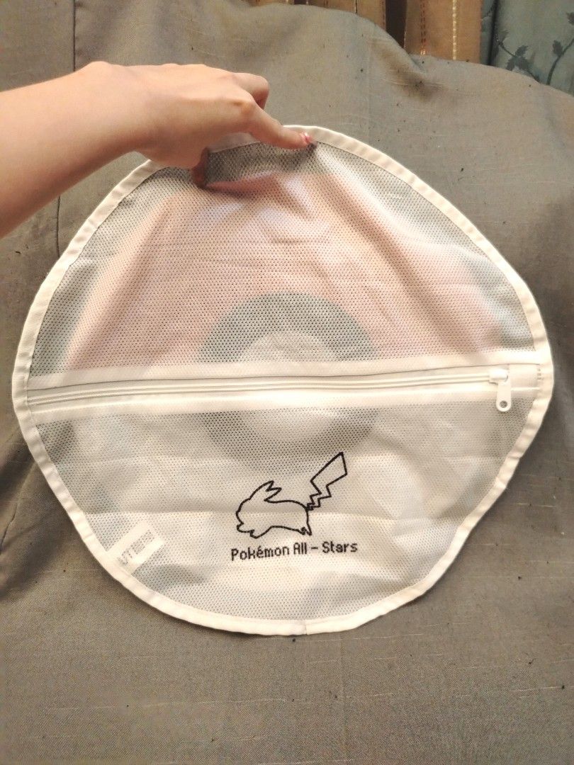 Pokemon Pokeball Laundry Net (Category: Laundry Baskets) located in San Fernando. Submitted by jpmarketplace2023 (Listing ID 1459420008, Image 3). Description: 💚 All items are authentic from Japan. 💛 MOP: GCash (❌️ GCash Protect) 🩵 MOD: LBC only (❌️ S. Checkout, COD, COP) 💙 Meet-up: Vista Mall, San Fernando, Pampanga 💜 All items are on-hand. 🧡 First to pay gets the item first. ❤️ Breakable items are packed with care and caution. Seller will