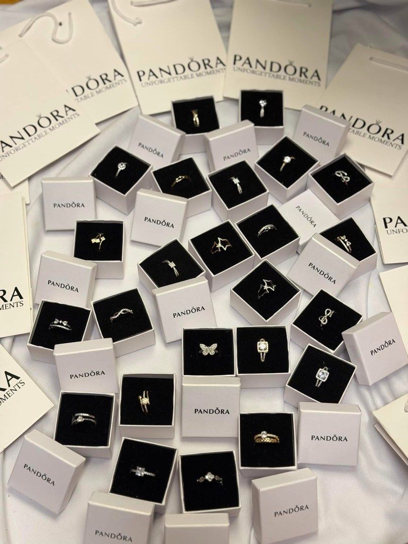 PREMIUM PANDORA RINGS (Category: Rings) located in Manila. Submitted by graceostria (Listing ID 1459384008, Image 2). Description: 💍 PREMIUM PANDORA PROMISE RING 💍 -A promise worth wearing.- ✨Complete Inclusion✨ -FREE Box & Paper Bag -Adjustable -Hypoallergenic -Non-Tarnish (with proper care) -High-Quality Stainless Steel 📩 Open for orders-message for the price! .