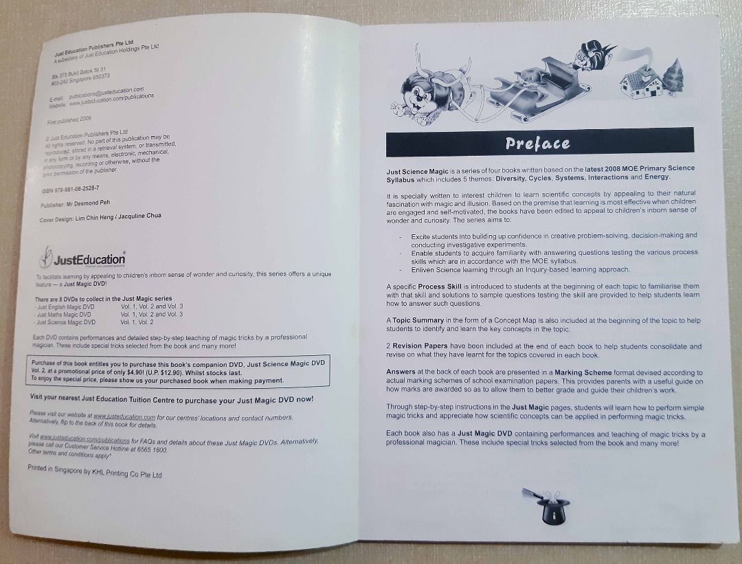 Primary 5 & 6 Science Magic Series Book 1 Cycles & Interactions (Category: Children's Books) located in Paranaque City. Submitted by leejay.vidal (Listing ID 1459323278, Image 2). Description: Note: Please read first before inquiring Hindi na ako magrereply kung nandito na ang sagot sa details ng ad. Magic Series - Science Workbook for Grade 5 to 6 Still in good condition. medyo yellowish ang pges pero walang sulat or punit. available hanggat nak