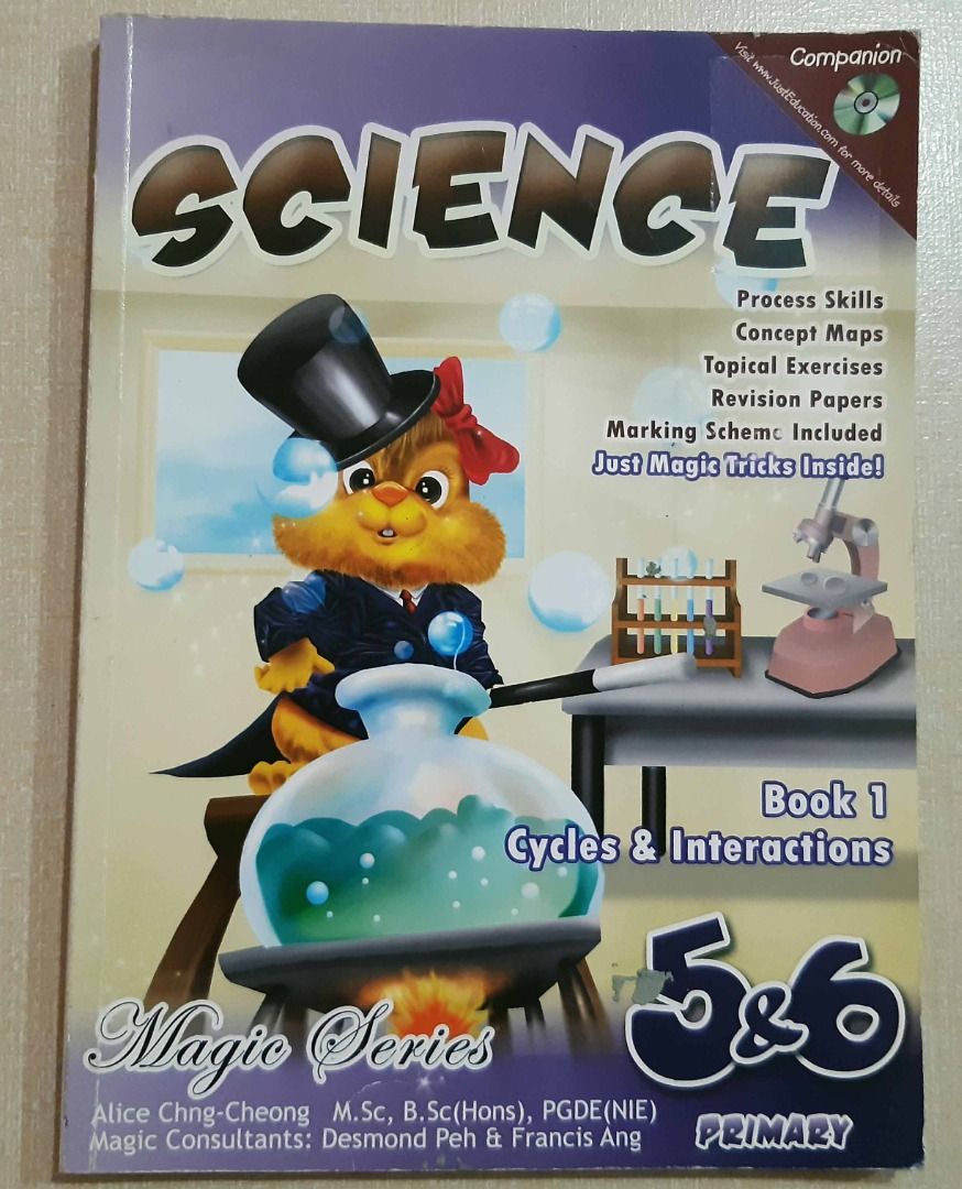 Primary 5 & 6 Science Magic Series Book 1 Cycles & Interactions (Category: Children's Books) located in Paranaque City. Submitted by leejay.vidal (Listing ID 1459323278, Image 1). Description: Note: Please read first before inquiring Hindi na ako magrereply kung nandito na ang sagot sa details ng ad. Magic Series - Science Workbook for Grade 5 to 6 Still in good condition. medyo yellowish ang pges pero walang sulat or punit. available hanggat nak