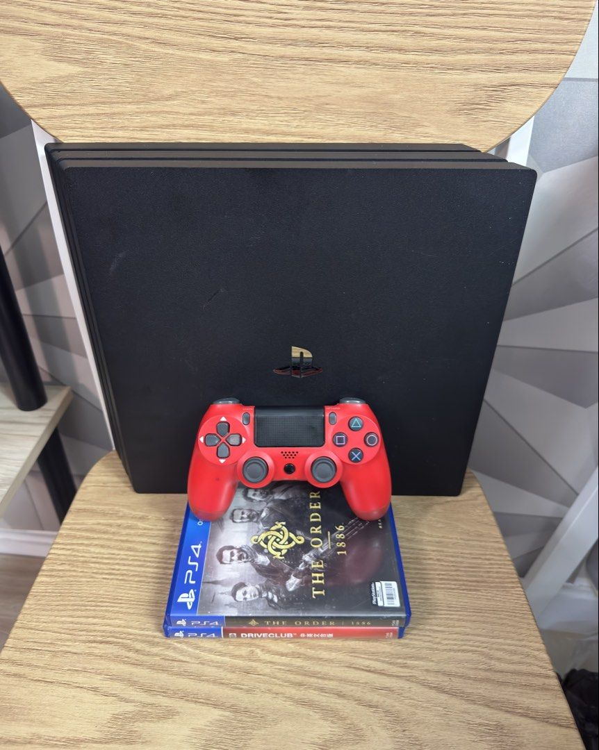 PS4 Pro 1TB with 1 controller + 2 games (Category: PlayStation) located in Pasig City. Submitted by robbiseraphin (Listing ID 1459371793, Image 1). Description: 🎮 Selling: PS4 Pro 1TB with 1 controller + 2 games ✅ TAKE ALL Inclusives: - PS4 Pro 1TB (never been opened or repaired) - 1 OEM controller - 2 games (Driveclub, order 1866) - complete wires (HDMI and power chord) - no box - latest firmware 📍 located in Mandaluyong. Pwede unli testing di