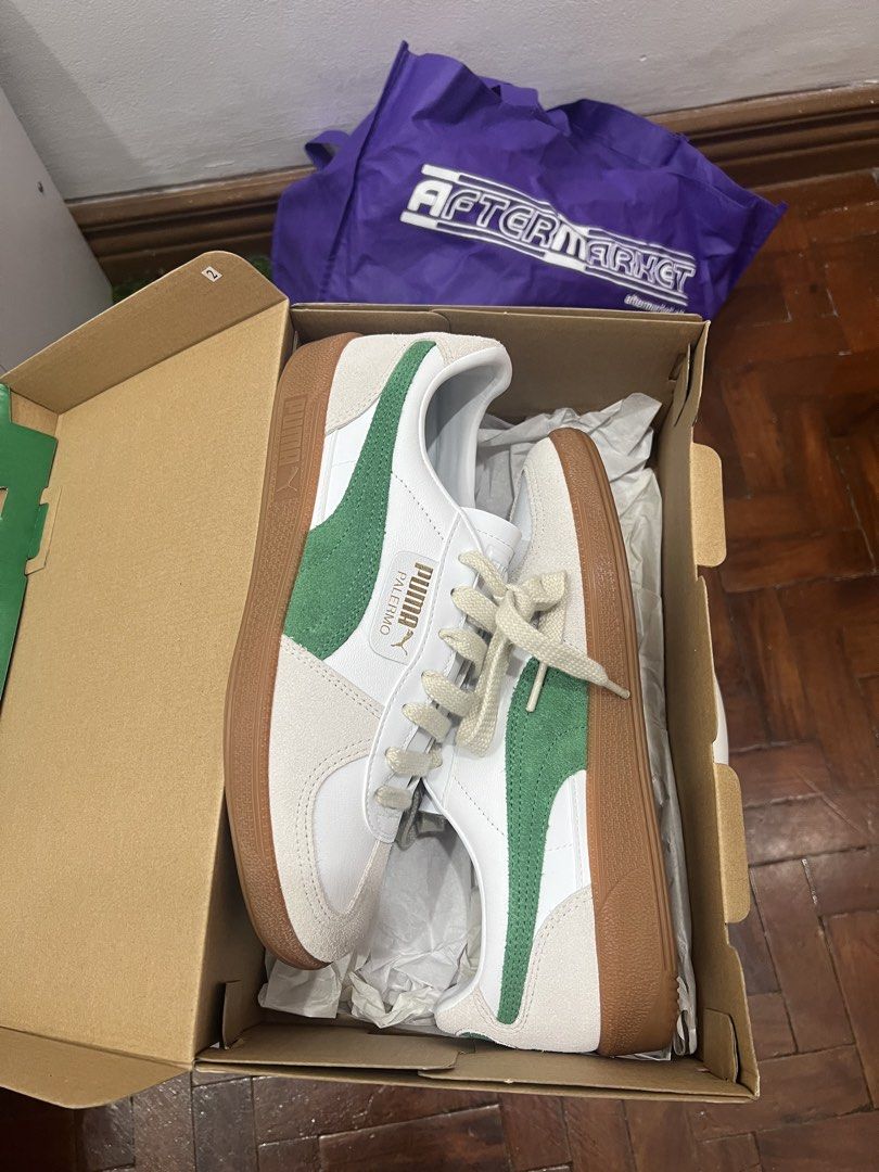 Puma Palermo (Category: Sneakers) located in Pasay City. Submitted by Noahmch24 (Listing ID 1459319328, Image 2). Description: Deadstock Size: 8 US mens (26 cm) below srp! (srp 6,000) ❌ .