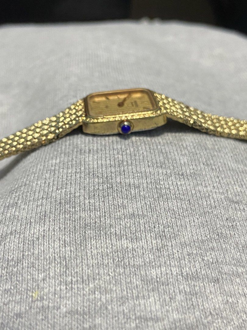 Rado Conway Art Deco (1980's) (Category: Luxury Watches) located in Manila. Submitted by iskotingti36811 (Listing ID 1459327958, Image 3). Description: FOR SALE Rado Conway Art Deco Tank Watch (1980's) (Goldflakes Dial) Embodying a charming blend of retro minimalism and classic jewelry design, this dainty Rado timepiece presents an elegant aesthetic tailored for formal or casual wear. Its refined architecture serves as an exquisite, versatile wri