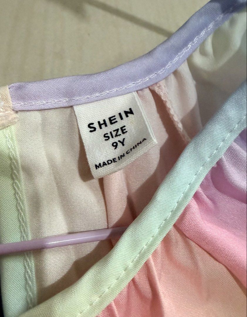 Rainbow Pleated Dress 7-9 yrs old (Category: Babies & Kids Fashion) located in Cabuyao City. Submitted by jess_a (Listing ID 1459397649, Image 2). Description: Shein Rainbow Pleated Dress 7-9 yrs old Used only once Like New.