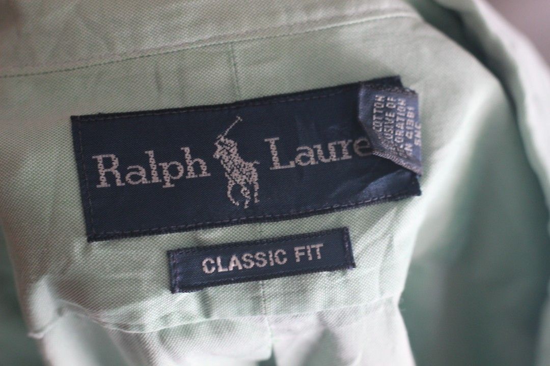 Ralph Lauren button up polo long sleeve (Category: Activewear) located in Calabanga. Submitted by foxsthrift_420 (Listing ID 1459350874, Image 2). Description: size xl like new pwede sa masilan no issue dm to purchase TYIA.