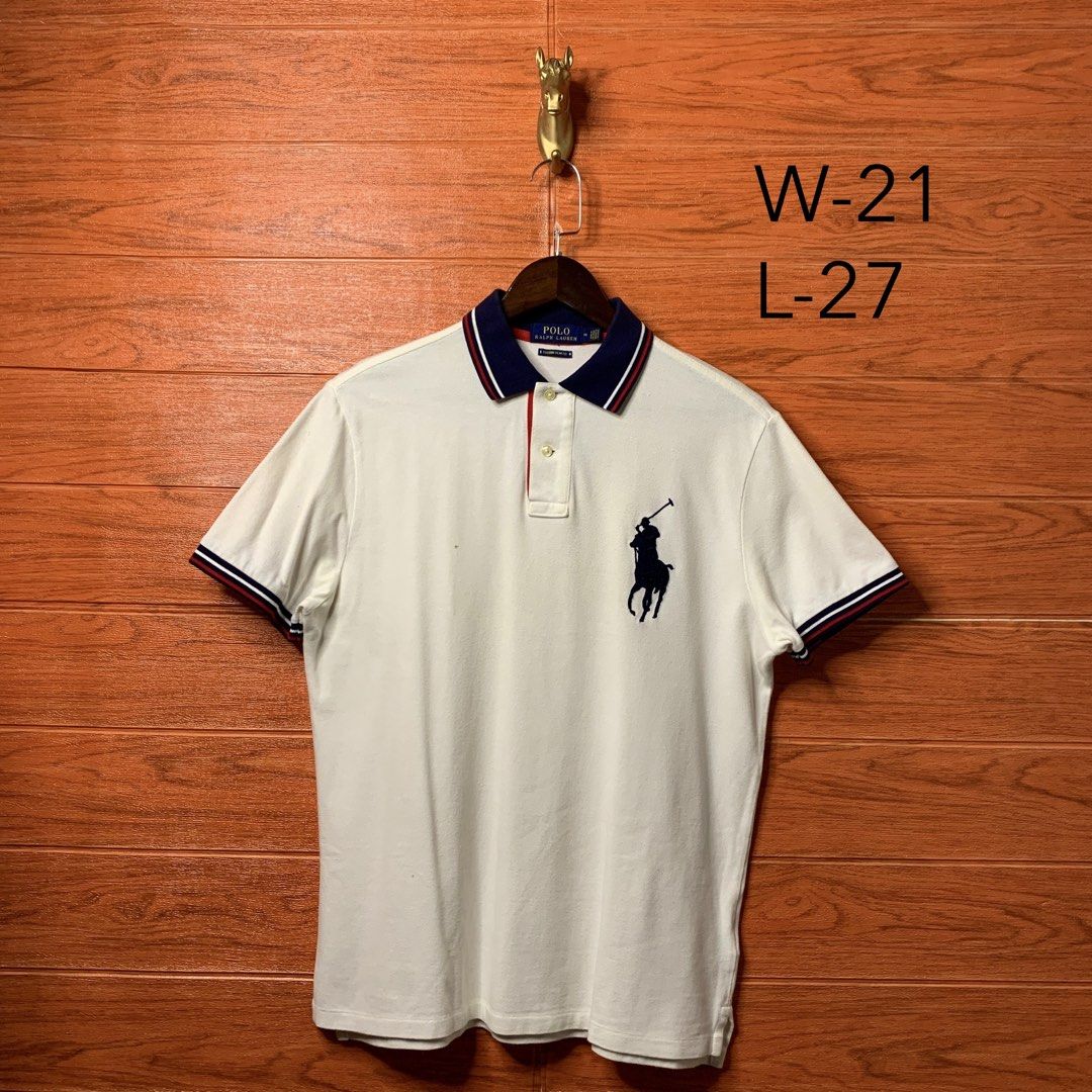 Ralph Lauren RL Polo shirt (Category: Tshirts & Polo Shirts ) located in Quezon City. Submitted by donklasiko (Listing ID 1459417845, Image 2). Description: Condition: 9.5+/10 Pristine condition Issue: non Refer to the dimension 🤗 PM FOR MORE DETAILS NO RETURN, NO EXCHANGE & NO REFUND! ✅I ALSO ACCEPT TRADE/SWAP TO ANYTHING JUST DROP YOUR OFFER Please manage your expectations, this is a secondhand item. What you see is what you get 😊 💵MOP: GCAS