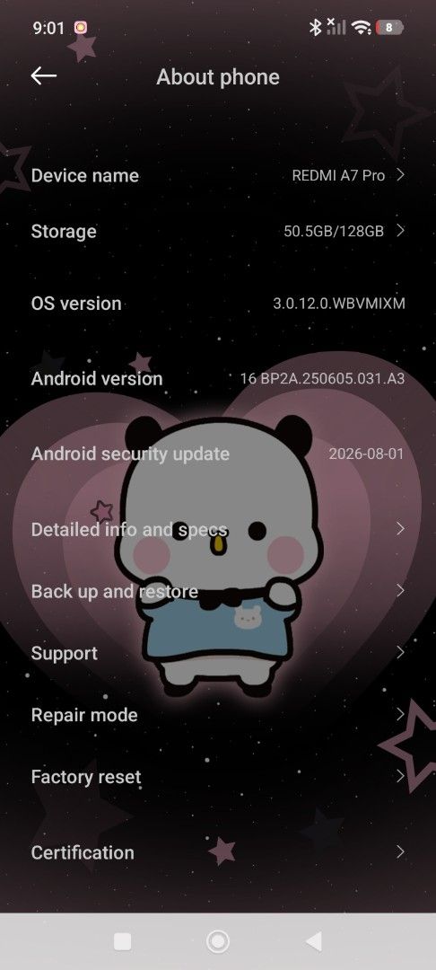 Redmi A7 Pro 128 Gb (Category: Xiaomi) located in Los Banos. Submitted by megsthriftshops (Listing ID 1459298163, Image 2). Description: Used for 1 Month With box And Charger.