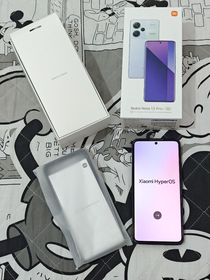Redmi Note 13 pro plus 5g 256gb 8gram (Category: Xiaomi) located in Quezon City. Submitted by snowfrostkhloething (Listing ID 1459471366, Image 1). Description: loc. nova qc. no issue.. Forsale: Redmi Note 13 Pro+ 5G Moonlight white 8gb Ram 256gb ROM No charger - box only. And jelly case.
